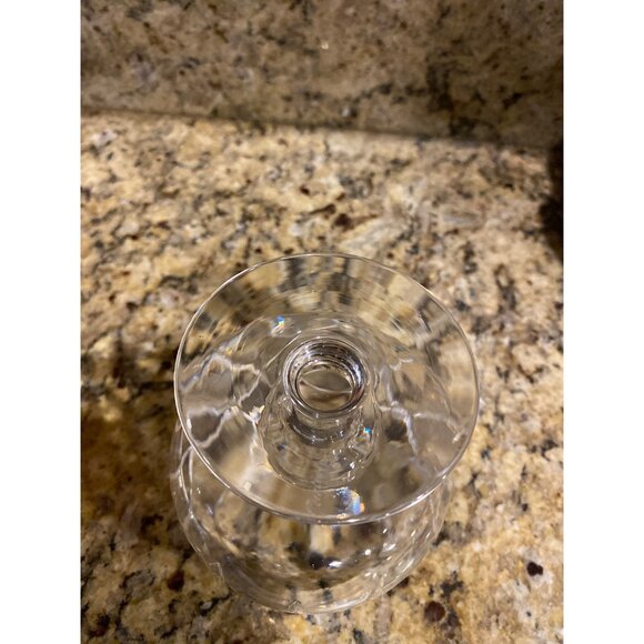 Vintage Signed Cartier Cut Crystal Cordial Glass/Mini Brandy Snifter 4.5" - Picture 6 of 7